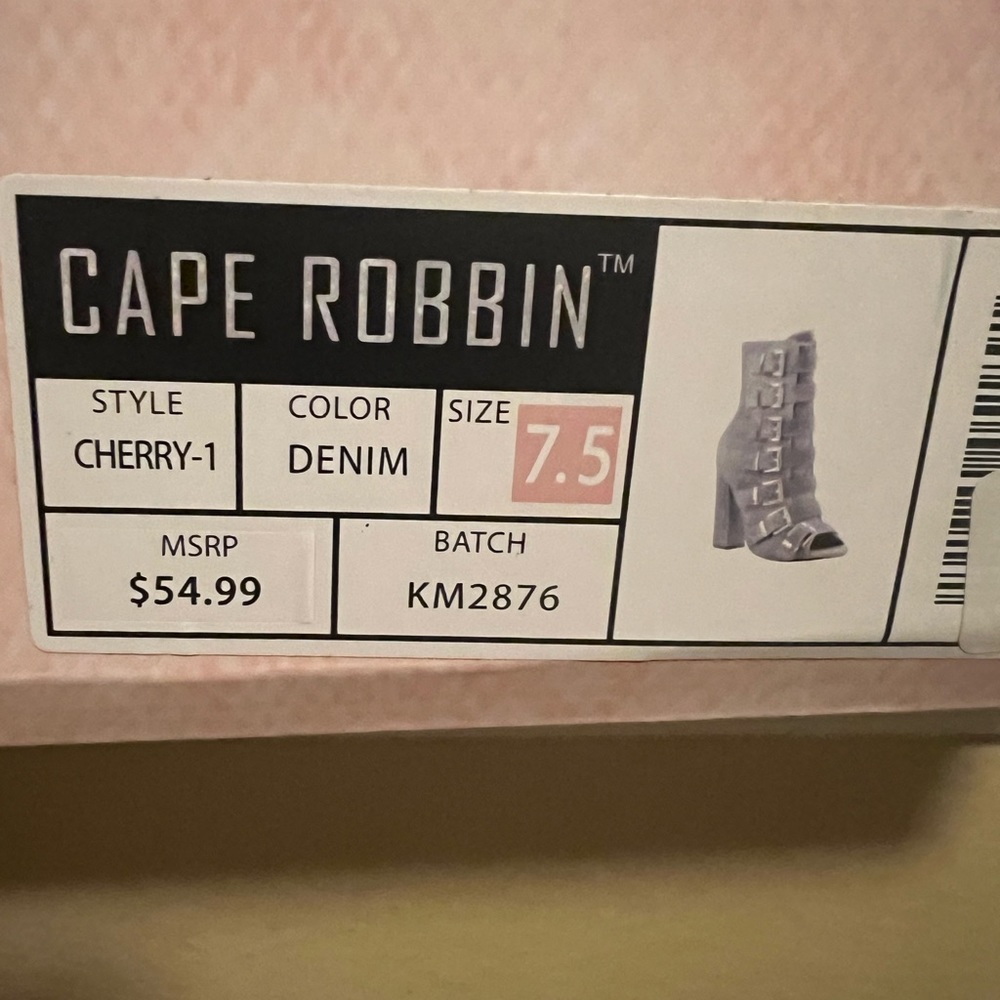 Denim bootie - Picture 3 of 3